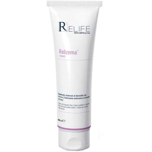 Menarini Relife Relizema Cream Κρέμα για τη Συμπτωματική Θεραπεία της Ατοπικής & της εξ’ Επαφής Δερματίτιδας & Ερυθήματος 40ml