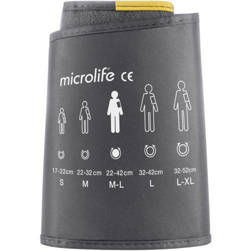 Microlife Conical Wide Range Soft Cuff for Uper Arm M-L, 22-42 cm Περιχειρίδα Μπράτσου Πιεσόμετρου Ενηλίκων 1 Τεμάχιο
