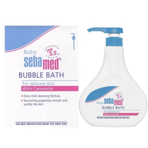 Sebamed Baby Bubble Bath for Delicate Skin with Camomile 500ml Αφρόλουτρο για την Ευαίσθητη Βρεφική Επιδερμίδα για Χρήση από την Πρώτη Μέρα
