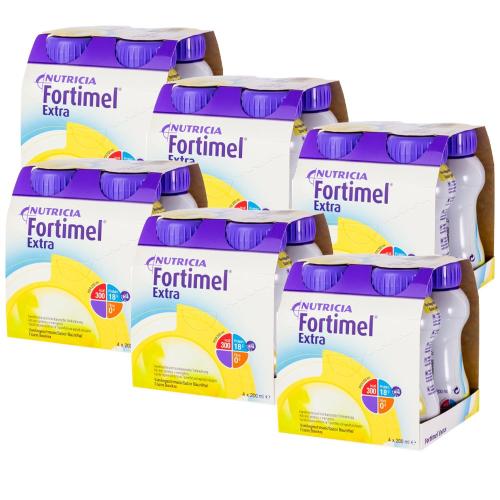 Σετ Nutricia Fortimel Extra Vanilla 6x(4x200ml)