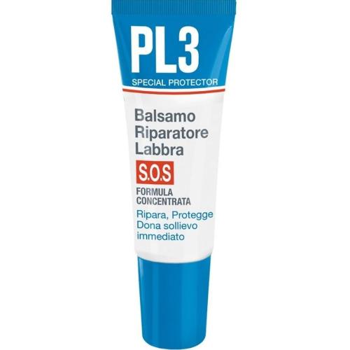PL3 Lip Repair Balm S.O.S Lip Balm με Υαλουρονικό Οξύ για Σκασμένα & Ερεθισμένα Χείλη Άμεσης Ανακούφισης 7,5ml