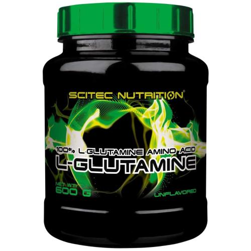 Scitec Nutrition 100% L-Gloutamin Amino Acid Unflavored Συμπλήρωμα Διατροφής με Γλουταμίνη για την Καλή Λειτουργία του Εντέρου & την Αποκατάσταση των Μυών μετά την Άσκηση 600g