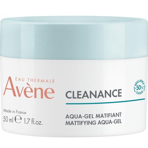 Avene Cleanance Mattifying Aqua Ενυδατική Κρέμα-Gel που Καταπραΰνει & Χαρίζει Ματ Όψη σε Μεικτό, Λιπαρό με Ακμή ή με Ατέλειες Δέρμα Gel 50ml