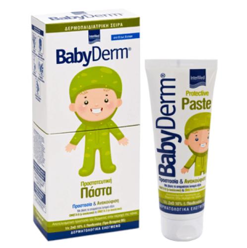 Babyderm Protective Paste Πάστα Ανακούφισης & Προστασίας της Μηρογεννητικής Περιοχής Κατάλληλη για Βρέφη & Παιδιά 125ml