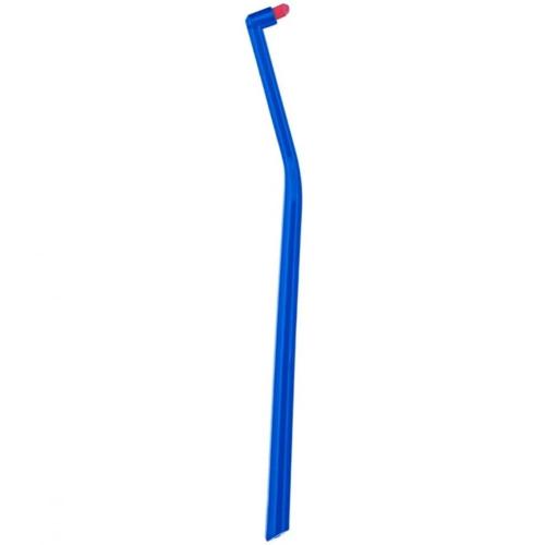 Curaprox CS 1006 Single Toothbrush Μπλε / Φούξια Μονοθύσανη Οδοντόβουρτσα για Αποτελεσματικό Καθαρισμό Ορθοδοντικών Μηχανισμών & Εμφυτευμάτων 1 Τεμάχιο