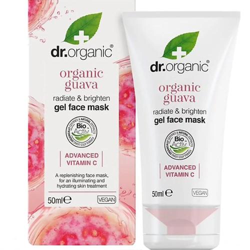 Dr Organic Guava Radiate & Brighten Gel Face Mask Ενυδατική Μάσκα Λάμψης Προσώπου με Βιταμίνη C 50ml