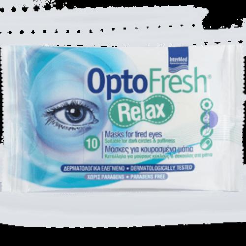 Intermed Optofresh Relax Μάσκες για Κουρασμένα Μάτια Κατάλληλες & για Μαύρους Κύκλους & Σακούλες 10 Τεμάχια
