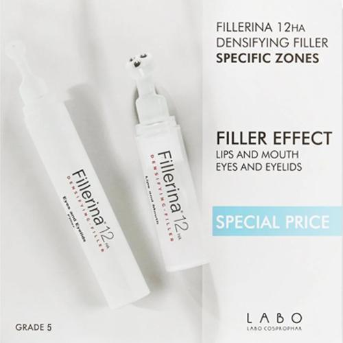 Labo Promo Filerina 12HA Densifying Filler Lips & Mouth & Eyes & Eyelids Serum Grade 5, 1 Τεμάχιο