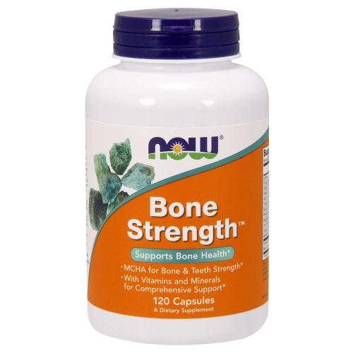 Now Foods Bone Strength™ Συμπλήρωμα Διατροφής Ενισχυμένης Πολυφόρμουλας που Συμβάλλει στην Προστασία της Οστεϊκής Μάζας 120 Caps
