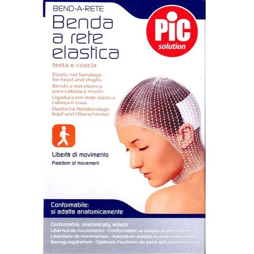 Pic Solution Elastic Net Bandage for Head & Thighs Ελαστικός Δικτυωτός Επίδεσμος για το Κεφάλι & το Γοφό 1 Τεμάχιο