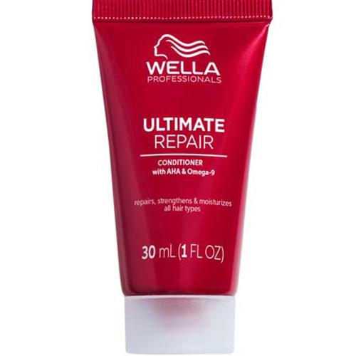 Wella Professionals Ultimate Repair Conditioner Step 2 Conditioner Βαθιάς Θρέψης για πολύ Ταλαιπωρημένα Μαλλιά με Κρεμώδη Υφή για Καθημερινή Χρήση & Εντατική Περιποίηση Travel Size 30ml
