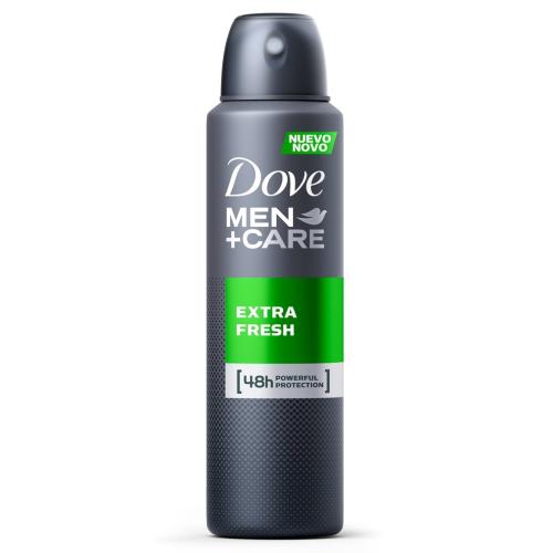 Dove Deo Spray Men Care Extra Fresh Ανδρικό Αποσμητικό για Δυνατή Προστασία Κατά του Ιδρώτα & για Έντονη Αίσθηση Φρεσκάδας 150ml