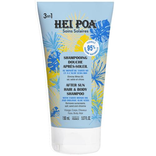 Hei Poa Soins Solaires After Sun Shampoo Καθαριστικό Gel Προσώπου & Σώματος για Μετά τον Ήλιο 150ml