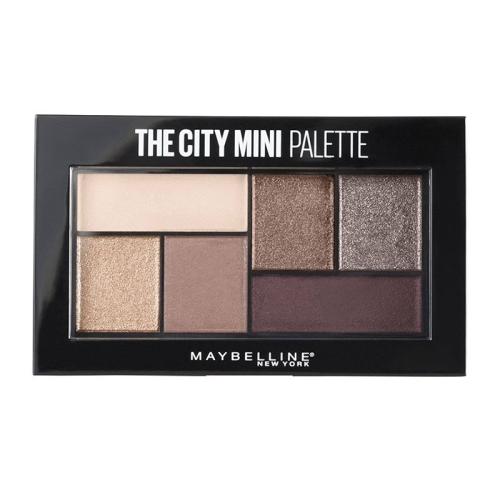 Maybelline The City Mini Palette Παλέτα Σκιών για τα Μάτια, Συλλογή από 6 Ματ & Μεταλλικές Σκιές για Εντυπωσιακό Look 6gr - Chill Brunch Neutrals