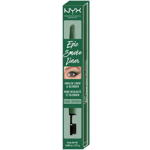 NYX Professional Makeup Epic Smoke Liner Μολύβι Eye Liner με Βουρτσάκι για Smoke Εφέ 0.17gr - 08 Sage Sparks
