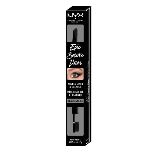 NYX Professional Makeup Epic Smoke Liner Μολύβι Eye Liner με Βουρτσάκι για Smoke Εφέ 0.17gr - 12 Black Smoke