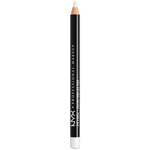 NYX Professional Makeup Slim Eye Pencil Μολύβι Ματιών Μακράς Διάρκειας 1.1g - White