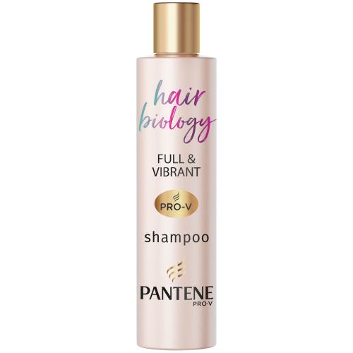 Pantene Hair Biology Full & Vibrant Shampoo Σαμπουάν για Λεπτά ή με Αραίωση & Βαμμένα Μαλλιά 250ml