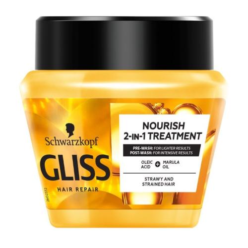 Schwarzkopf Gliss Oil Nutritive Mask Μάσκα Θρέψης 2 σε 1 για τα Μαλλιά 300ml