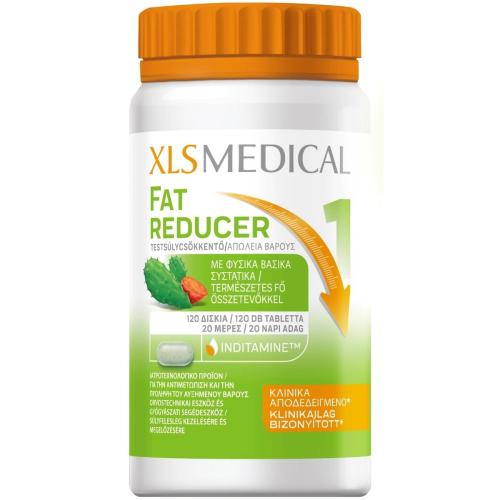 XLS Medical Fat Reducer Συμπλήρωμα Διατροφής για Μείωση Πρόσληψης Θερμίδων 120tabs