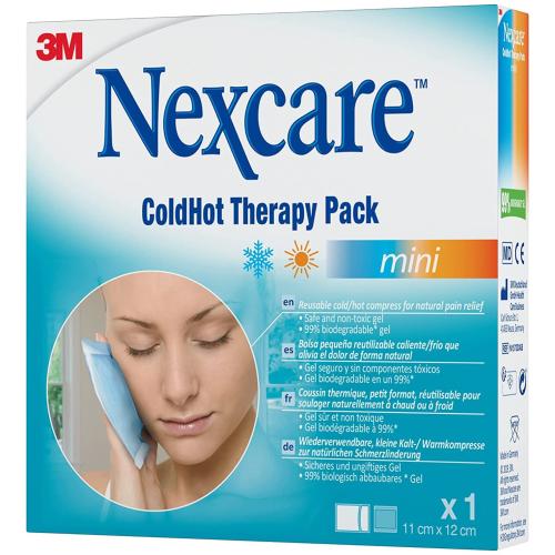 3M Nexcare ColdHot Mini 2 σε 1 Παγοκύστη & Θερμοφόρα Πολλαπλών Χρήσεων για Φυσική Ανακούφιση Από τον Πόνο 1 τμχ