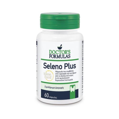 Doctor's Formulas Seleno Plus Συμπλήρωμα Διατροφής που Συμβάλλει στην Προστασία των Κυττάρων από το Οξειδωτικό Στρες 60caps