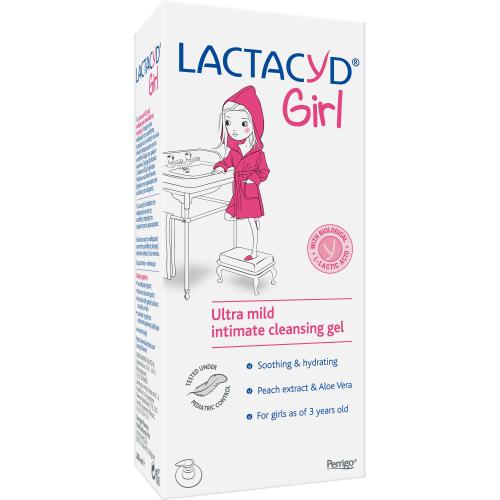 Lactacyd Girl Απαλό Καθαριστικό της Ευαίσθητης Περιοχής για Ηλικίες από 3+ Ετών 200ml