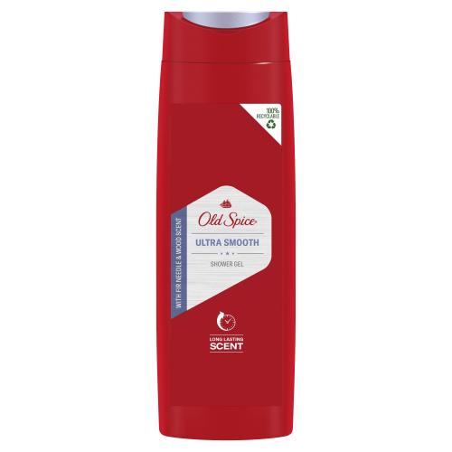 Old Spice Ultra Smooth Shower Gel Αφρόλουτρο για Άνδρες με Σαγηνευτικό Άρωμα Περγαμόντο 400ml
