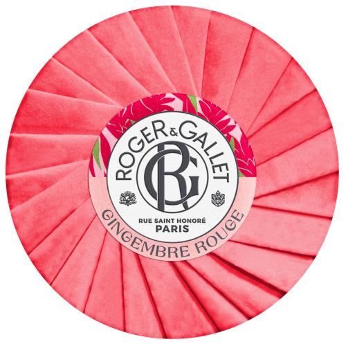 Roger & Gallet Gingembre Rouge Perfumed Soap Bar Γυναικείο Αναζωογονητικό Φυτικό Σαπούνι Σώματος με Άρωμα Τζίντζερ 100g