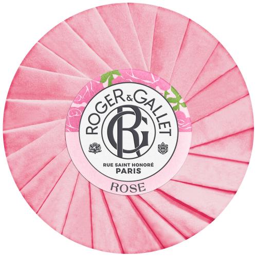 Roger & Gallet Rose Perfumed Soap Bar Γυναικείο Αναζωογονητικό Φυτικό Σαπούνι Σώματος με Άρωμα Τριαντάφυλλο 100gr