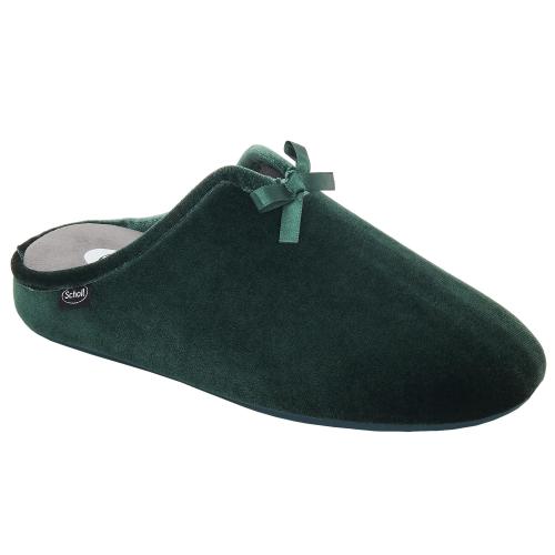 Scholl Shoes Rachele Green F303291028 Γυναικείες Χειμωνιάτικες Παντόφλες σε Πράσινο Χρώμα 1 Ζευγάρι - 38