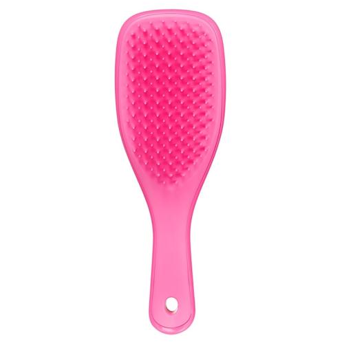 Tangle Teezer Wet Detangler Mini Hairbrush Travel Size Pink/Pink Ιδανική Βούρτσα Μικρού Μεγέθους για Βρεγμένα Μαλλιά 1 Τεμάχιο
