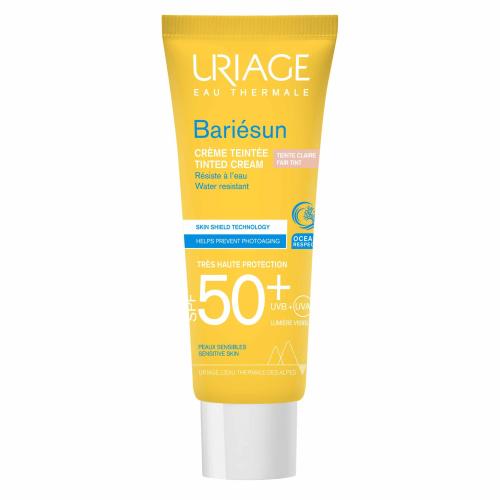 Uriage Bariesun Tinted Face Cream Spf50+ Αντηλιακή Κρέμα Προσώπου Πολύ Υψηλής Προστασίας με Χρώμα 50ml - Fair Tint