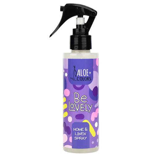 Aloe+ Colors Be Lovely Home & Linen Spray Αρωματικό Spray Χώρου & Υφασμάτων με Έντονο Άρωμα Καραμέλα, Πικραμύγδαλο 150ml