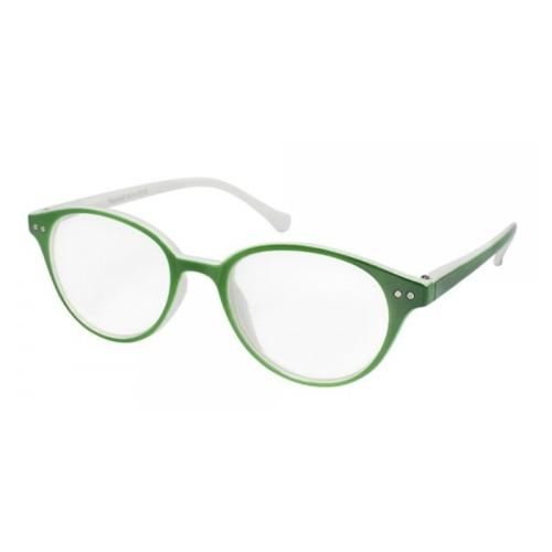 Eyelead Γυαλιά Διαβάσματος Unisex Χρώμα Πράσινο - Λευκό, με Κοκκάλινο Σκελετό E173 - 4,00