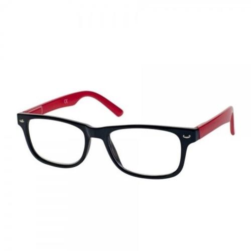 Eyelead Γυαλιά Διαβάσματος Unisex με Κόκκινο Μαύρο Κοκκάλινο Σκελετό E148 - 4,00
