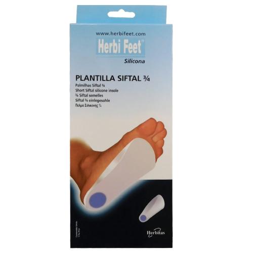 Herbi Feet Siftal 3/4 Πέλμα Σιλικόνης 2 Τεμάχια - X Large
