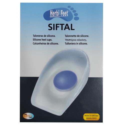 Herbi Feet Silicone Siftal Υποπτέρνιο Σιλικόνης 2 Τεμάχια - Large