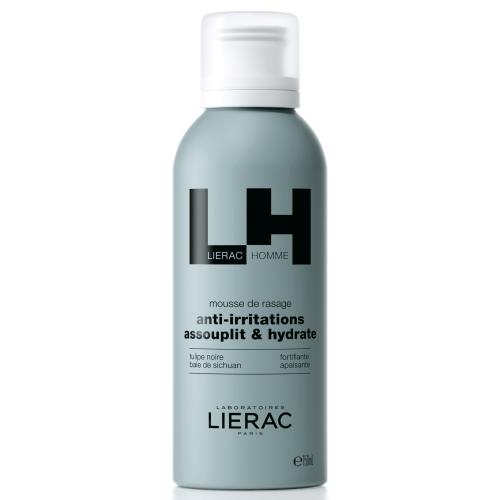 Lierac Homme Anti-Irritations Shaving Foam Αφρός Ξυρίσματος Κατά των Ερεθισμών 150ml