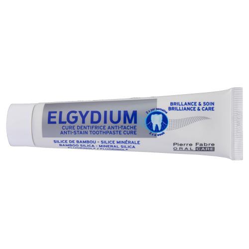 Elgydium Brilliance & Care Toothpaste Λευκαντική Οδοντόπαστα Κατά των Λεκέδων στα Δόντια 30ml