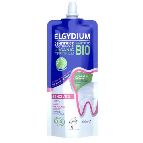 Elgydium Gengivas Gums Bio Toothpaste Βιολογική Οδοντόκρεμα για την Φροντίδα των Ευαίσθητων Ούλων 100ml