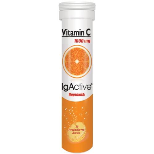 IgActive Vitamin C 1000 mg x 20 Effer.tabs