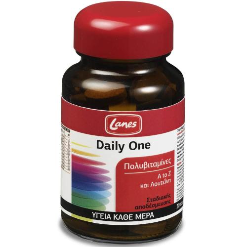 Lanes Daily One Πολυβιταμίνη με Πλήρη Συνδυασμό Βιταμινών & Μετάλλων 30caps
