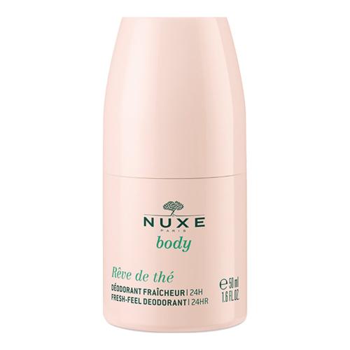 Nuxe Body Reve de The 24h Fresh Feel Deodorant Αποσμητικό σε μορφή Roll on Προστασίας για Αίσθηση Φρεσκάδας 50ml
