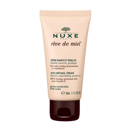 Nuxe Reve De Miel Cream Mains Et Ongles Κρέμα για Ξηρά & Ταλαιπωρημένα Χέρια, Κατάλληλη & για τα Νύχια 50ml