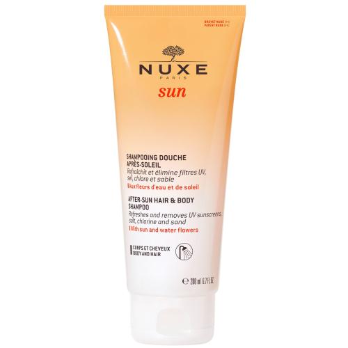 Nuxe Sun After-Sun Hair & Body Shampoo Σαμπουάν - Αφρόλουτρο για Μετά τον Ήλιο 200ml