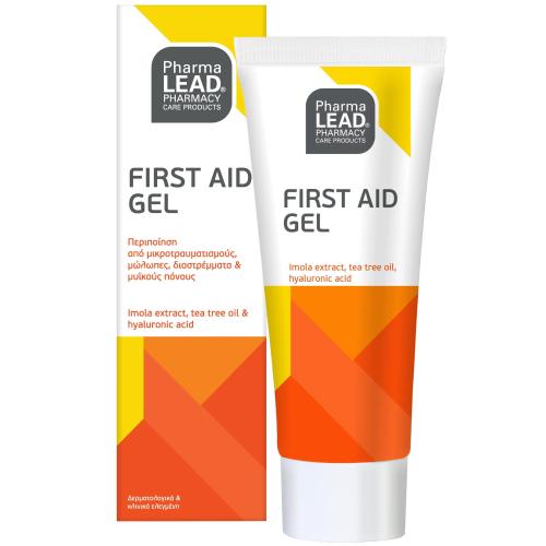 Pharmalead First Aid Gel Κατάλληλο Για Ηπια Ηλιακά ή Θερμικά Εγκαύματα 50ml