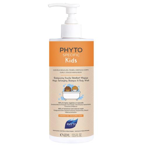 Phyto Phytospecific Kids Magic Detangling Shampoo & Body Wash Παιδικό Σαμπουάν & Αφρόλουτρο που Ξεμπλέκει τα Μαλλιά 400ml