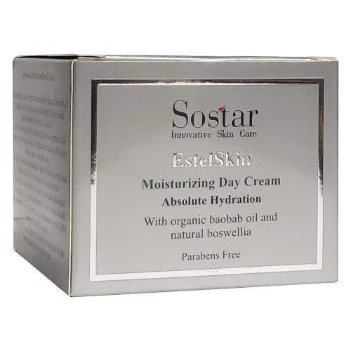 Sostar EstelSkin Moisturizing Day Cream Ενυδατική Κρέμα Ημέρας για Απόλυτη Ενυδάτωση 50ml