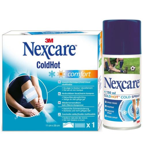 3M Nexcare Coldhot Πακέτο Προσφοράς Comfort Therapy Pack 1 Τεμάχιο & Δώρο Cold Ψυκτικό Spray 150ml
